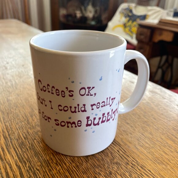 Vintage Funny Moose Coffee Humor Coffee Cup Mug by Leanin' Tree - Picture 3 of 5